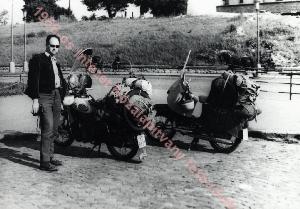 Vigh Szabolcs motorral 1966-ban